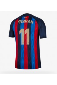 Barcelona Ferran Torres #11 Voetbaltruitje Thuis tenue 2022-23 Korte Mouw